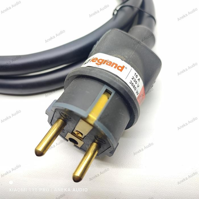 Kabel Power Audio Vermouth Mojo Plug Legrand and Surter Power Cord