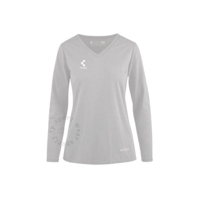 KAOS ATASAN OLAHRAGA WANITA MUSLIMAH LENGAN PANJANG GYM ZUMBA YOGA RUNNING JOGGING YOGA BAJU SENAM