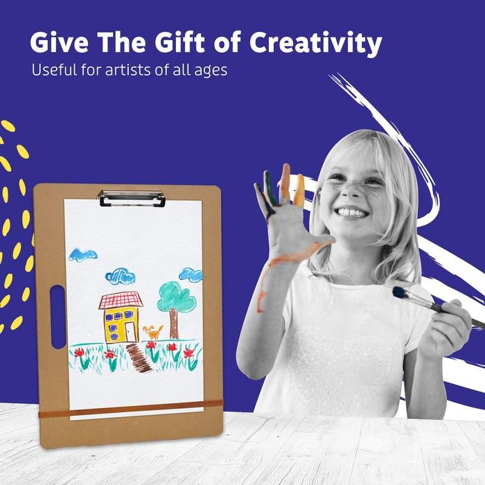 

A2/A3 Sketch Board Wooden Painting Sketchboard Papan Gambar Kayu Drawing Board