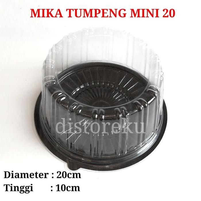 JT Mika Tumpeng Mini CT 20 Mika Tumini Cake Tray Mika Kue Tart Bulat 20