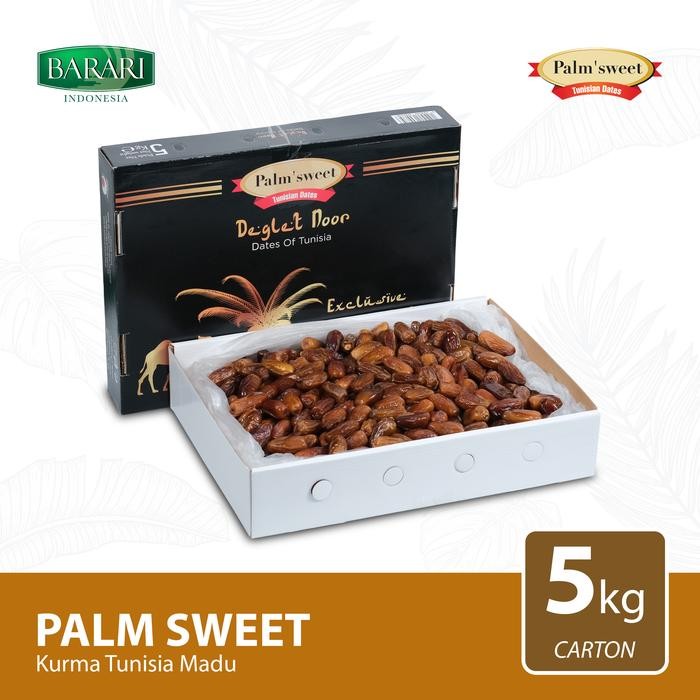 

ASLI PALM SWEET Kurma Tunisia Madu 5kg Premium Dates High Quality Tekstur Lembut dan Renyah READY