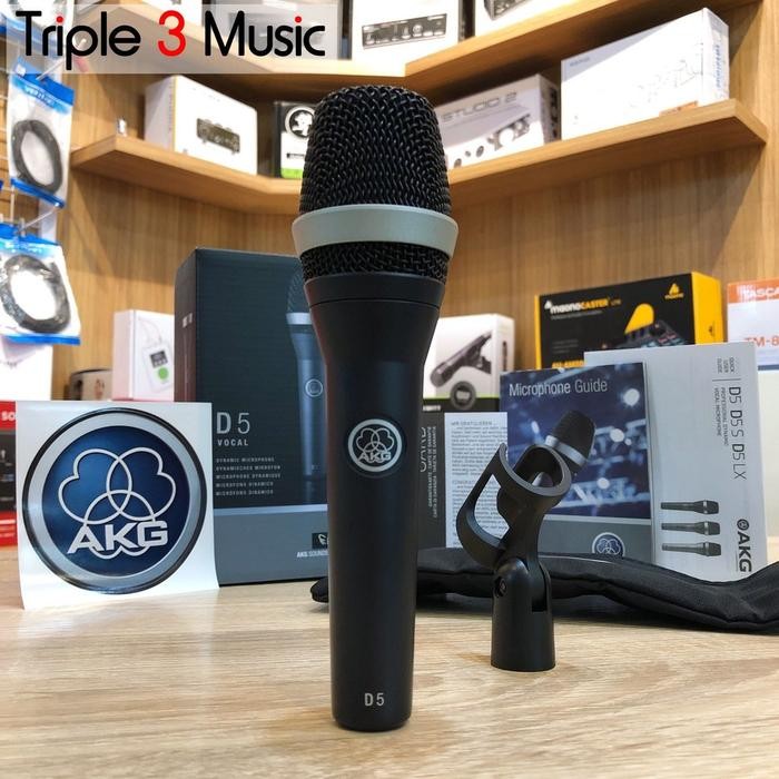 Akg D5 Original Mic Dynamic Black Blue