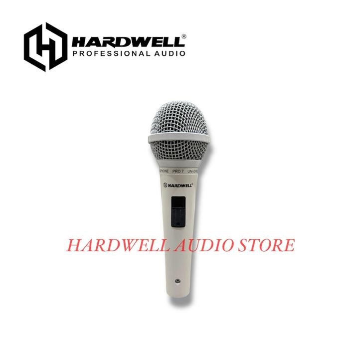 Mikrofon Kabel Hardwell Pro 7 Original Dengan Kabel Panjang 5 Meter