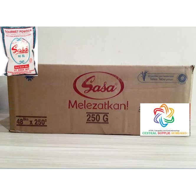 

(Allthebest) Sasa Penyedap Rasa [250 gram /48 bungkus / 1 karton ]