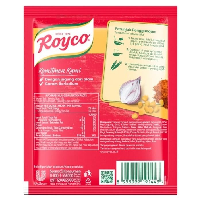 

(Allthebest) ROYCO SUP KRIM JAGUNG 50GR