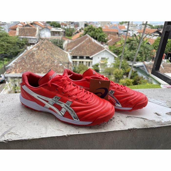 Sepatu Futsal Asics C3 FF TF red