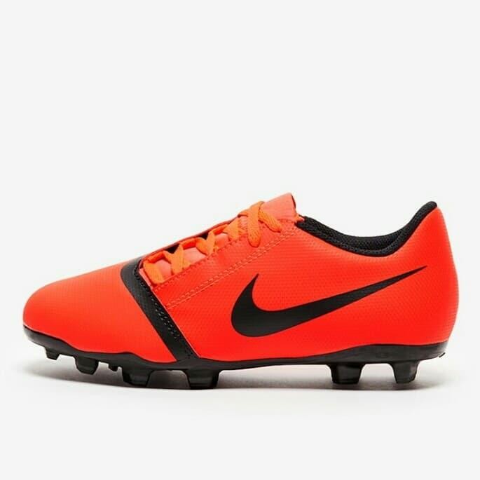 sepatu bola anak nike jr phantom venom club fg bright crimson original