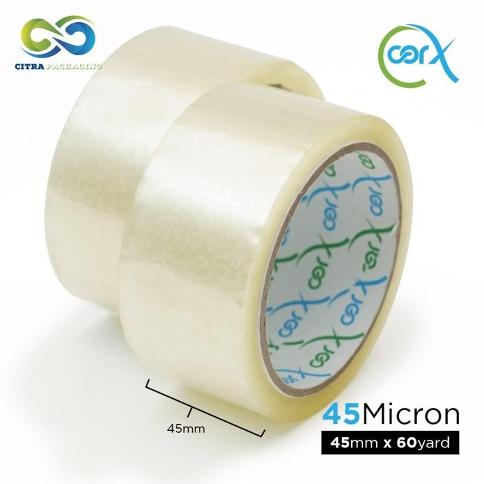 

ID LAKBAN - PLAKBAN - ISOLASI 2 INCH X 60 YARD OPP TAPE CORTAPE TERMURAH