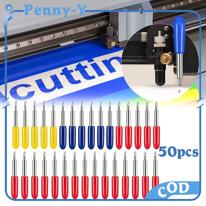 

ID 50PCS MATA PISAU CUTTING STICKER ROLAND 30/45/60 DERAJAT ROLAND BLADE