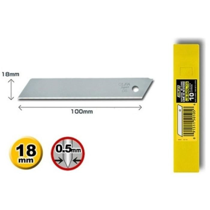 

ID OLFA LBSOL10 REFILL CUTTER 18MM LB-SOL-10 SOLID BLADE (10 PCS/PACK)