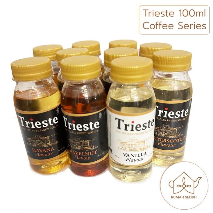 

TRIESTE SYRUP REPACK 100ML COFFEE S. - HAZELNUT VANILA TIRAMISU ALMOND
