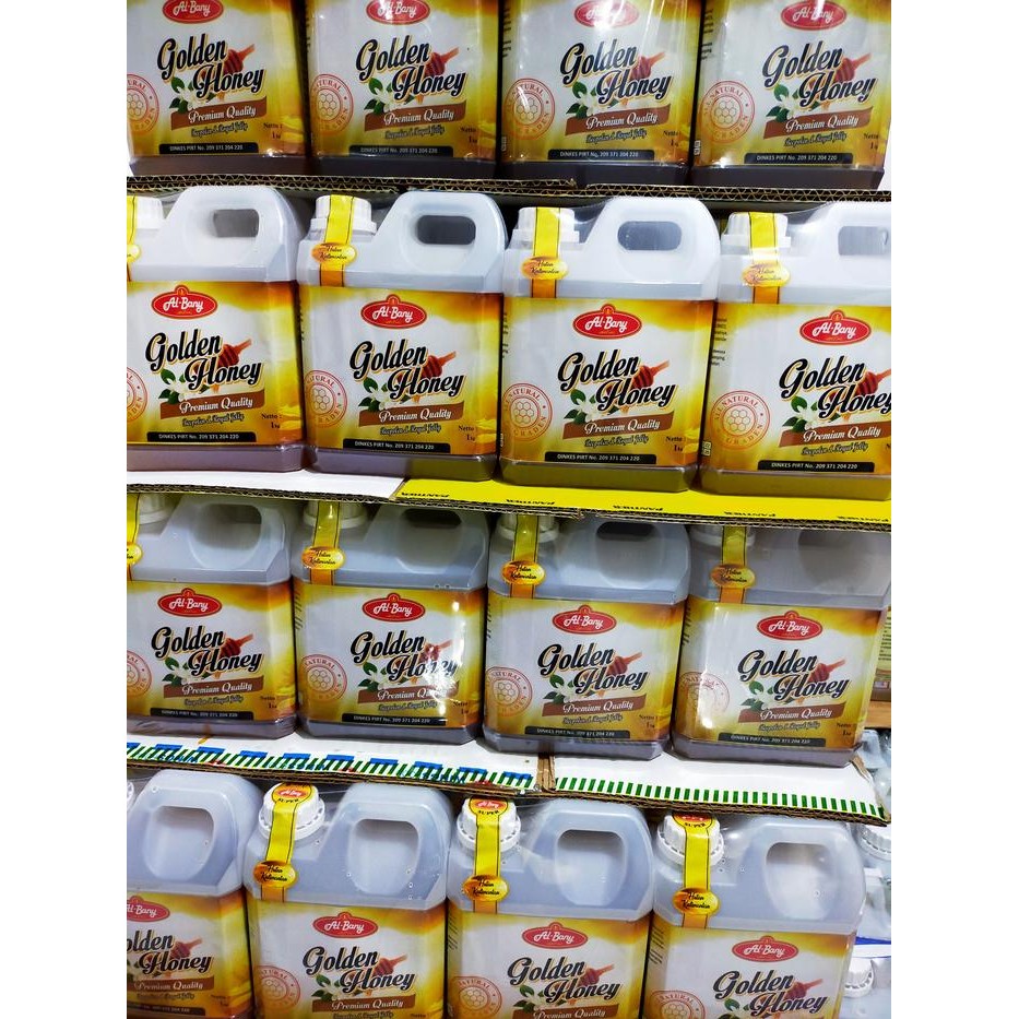 

MADU ASLI SUPER KALIMANTAN AL BANY GOLDEN HONEY 1 KG