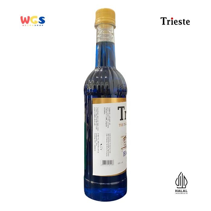 

TRIESTE SYRUP PREMIUM BLUE CITRUS FLAVOUR 650ML SIRUP RASA CITRUS SEGAR UNTUK MINUMAN & DESSERT