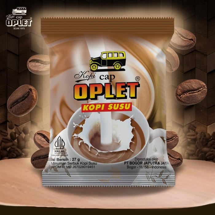 

KOPI SUSU CAP OPLET (KOPI + GULA + SUSU)