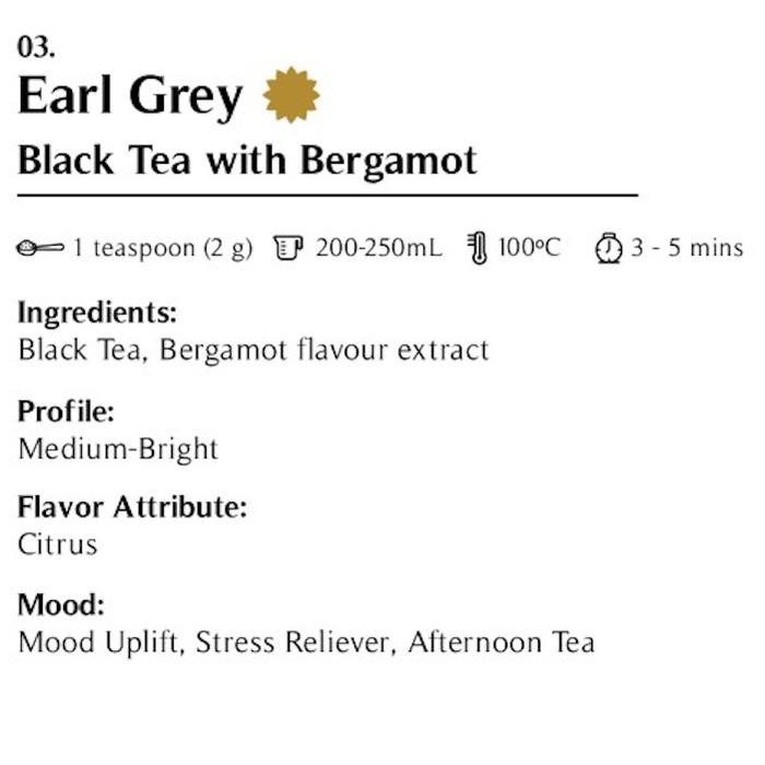 

OZA TEA - EARL GREY BLACK TEA 40 GRAM (20 CUPS)