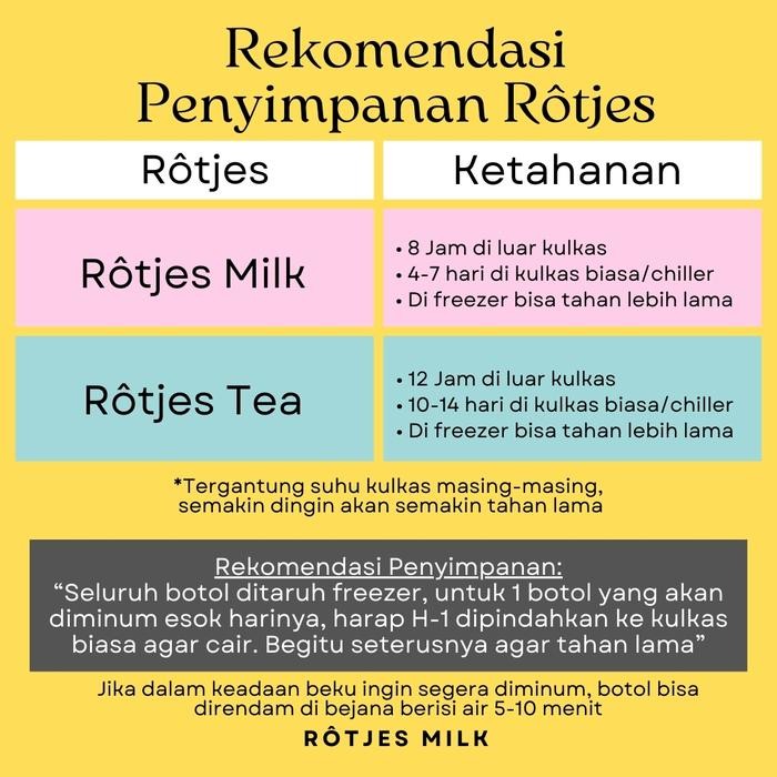 

ROTJES MILK "GET 4 FOR 89K" LOW FAT MILK TEA