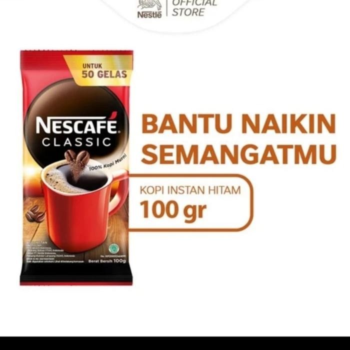 

KOPI INSTANT NESCAFE CLASSIC 100 GR