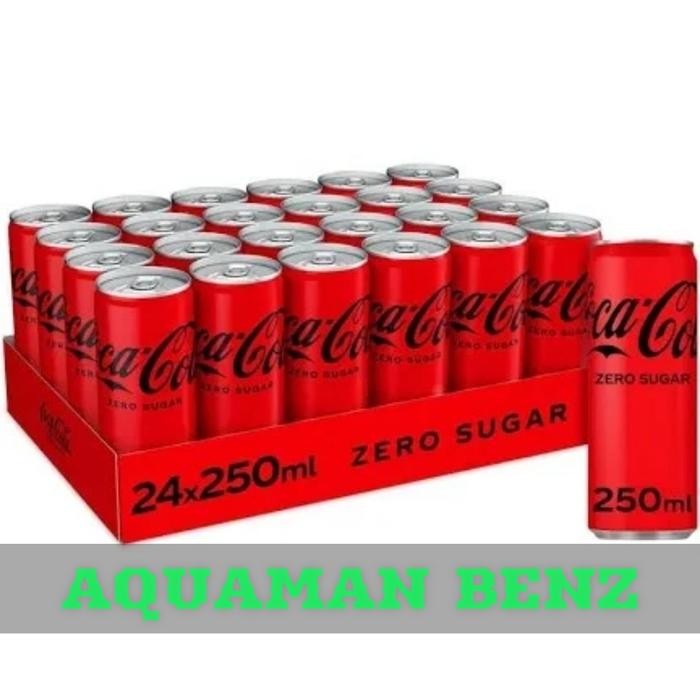 

COCA COLA ZERO 250ML KALENG