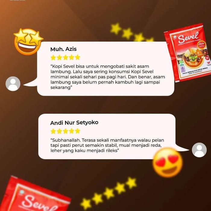 

KOPI SEVEL ISI 20 SACHET KEMASAN BARU