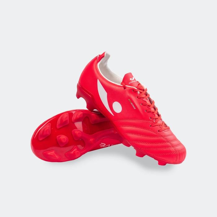 Sepatu Bola Kids Concave - Halo Classic Junior FG - Red / White