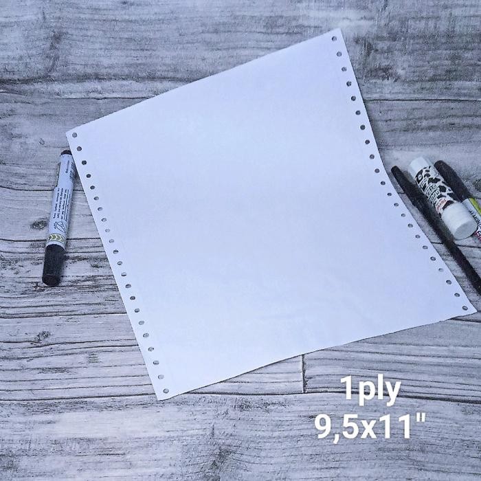 

Kertas 1Ply Continuous Form 9.5X11" Tanpa Pembagian
