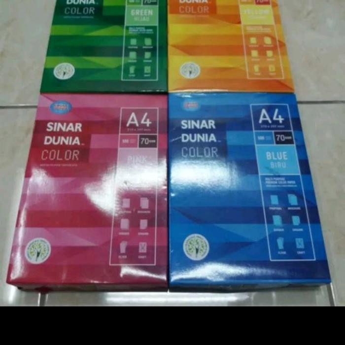 

Hvs Warna Sinar Dunia A4 70 Gr Per Rim
