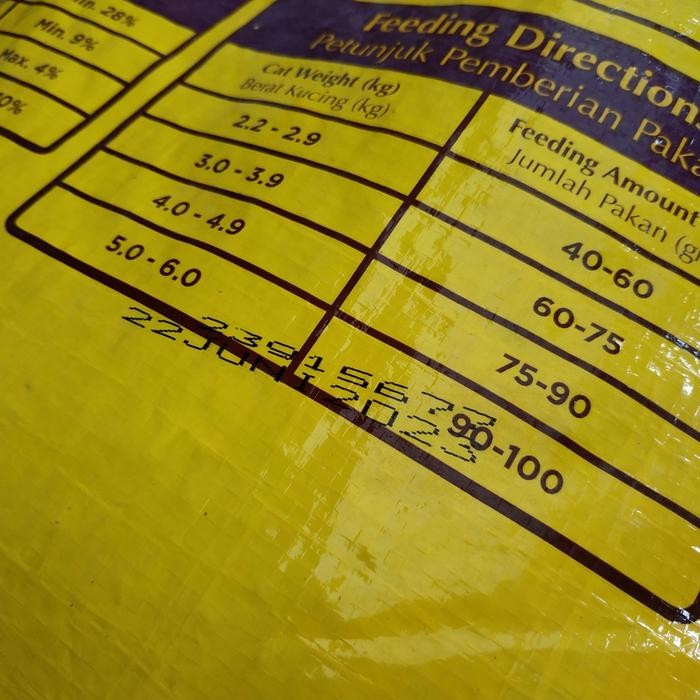 Bolt Cat 20 kg / Makanan Kucing merk Bolt 20kg