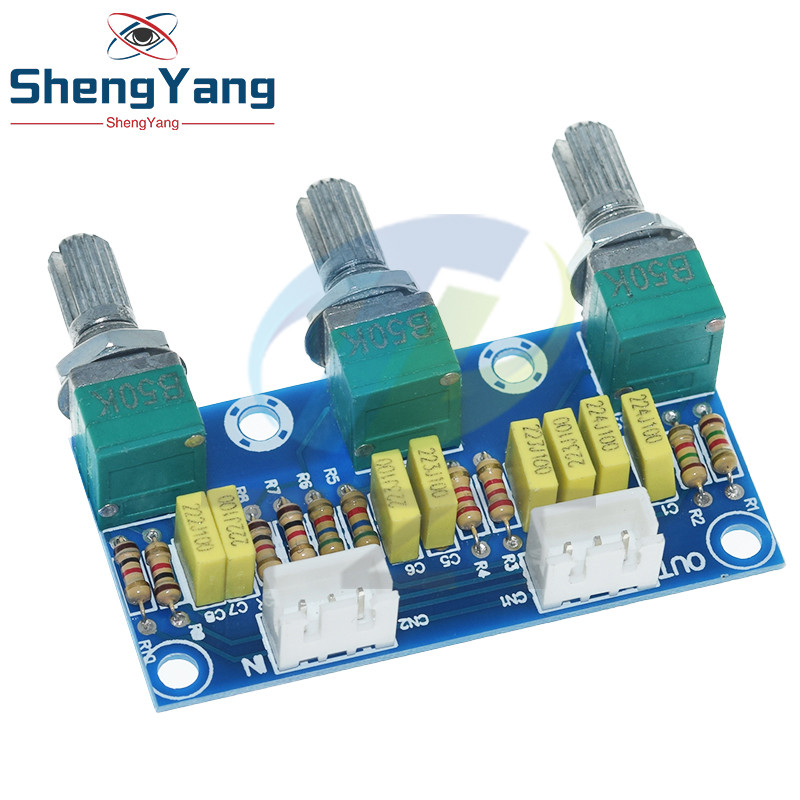 IMPORT TZT XH-M802 AMPLIFIER BOARD HIGH AND LOW VOLTAGE MIXER TONE BOARD VOLUME CONTROL SUBWOOFER