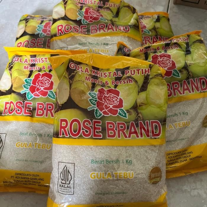 

(Allthebest) Rose Brand - Gula Kristal Kuning 1 KG
