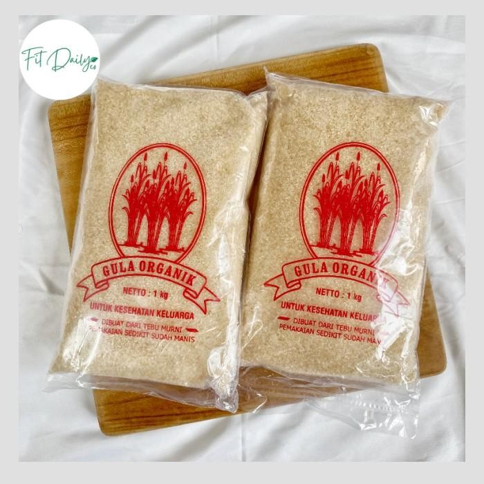

(Allthebest) Gula Tebu Organik Lokal Gula Pasir Organik Organic Cane Sugar 1kg