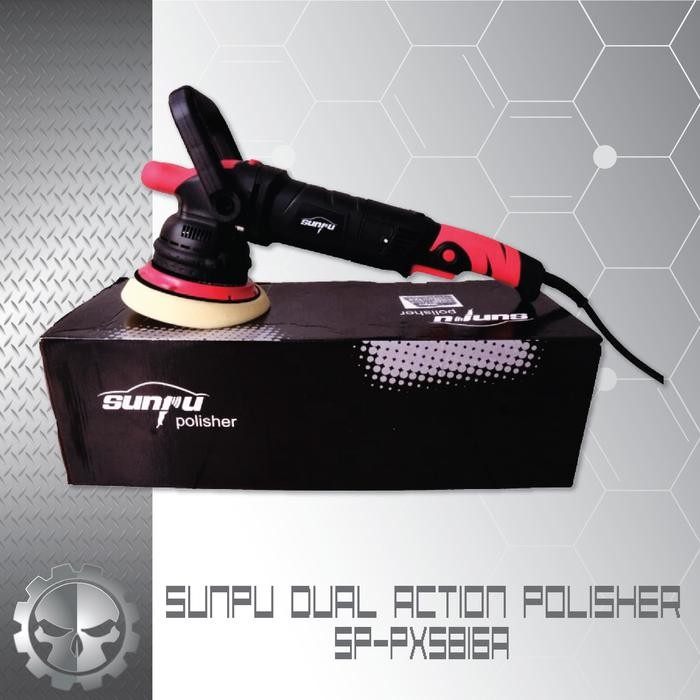 Promo Mesin Poles Dual Action Sunpu Sp-Px5816A Limited (15Mm Orbital)