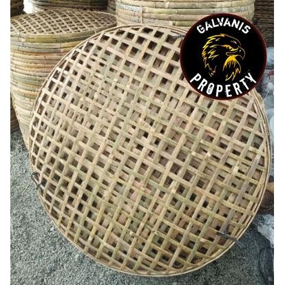 Ancak kurungan ayam / jago / bangkok diameter 90 bahan full bambu