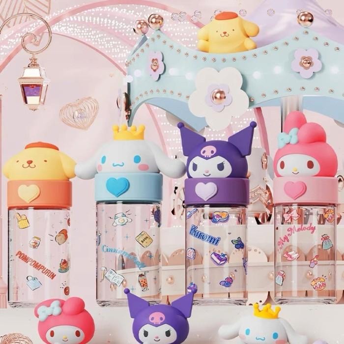 Botol Minum Sanrio Original/Botol Teguk 500 Ml Sanrio Original Tritan