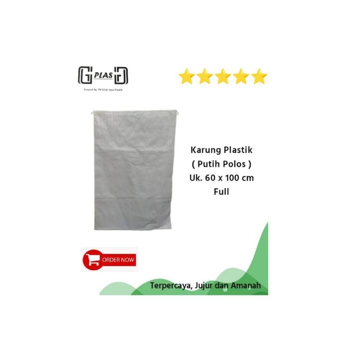 

Karung Plastik uk. 60 x 100 cm MINIMAL ORDER 5