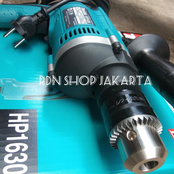Bagus Mesin Bor Makita 16 Mm 5.8 Inch Hp 1630 Hammer Drill Original Makita
