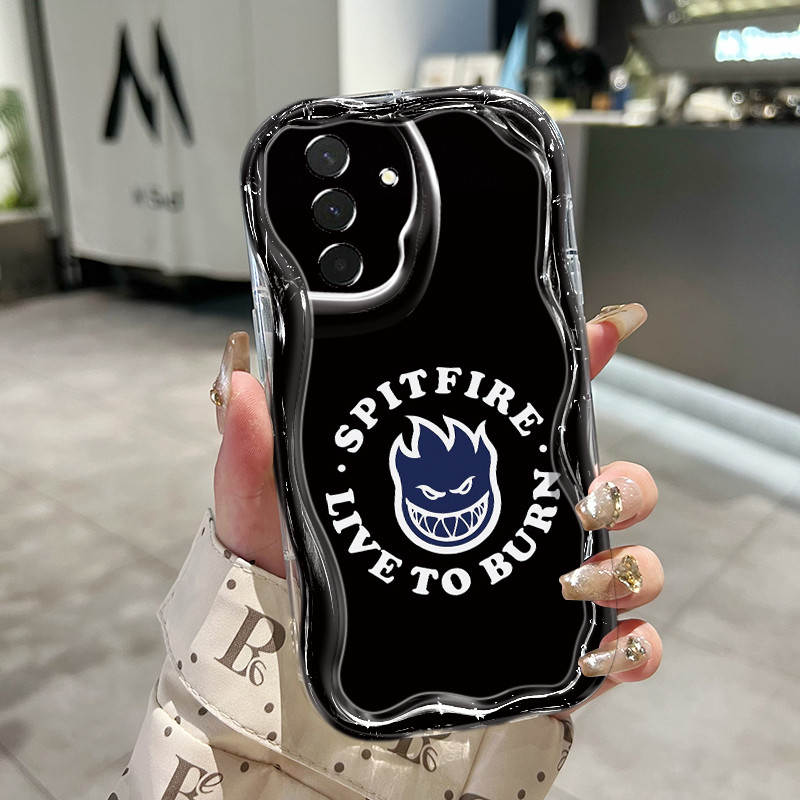 Casing Hp Untuk Samsung Galaxy A26 5G A36 5G A56 5G Case Api Kartun Kasing Silikon Softcase Bezel Ce