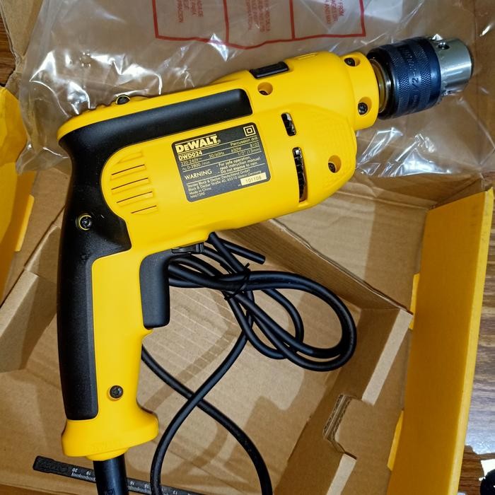 Mantab Mesin Bor Tangan Listrik Impact Drill Dewalt Dwd024 13Mm