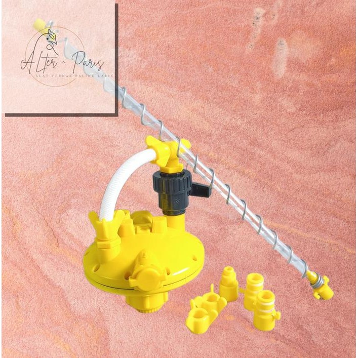 REGULATOR KUNING / REGULATOR NIPEL / TEMPAT MINUM AYAM / ALAT TERNAK AYAM