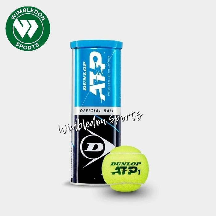 Bola Tenis Dunlop Atp Official Ball Isi 3 / Bola Dunlop Atp Isi 3