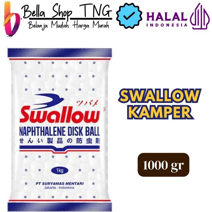 

Swallow Kamper Naphthalene 1000 gr - Mencegah Ngengat dan Penjamuran
