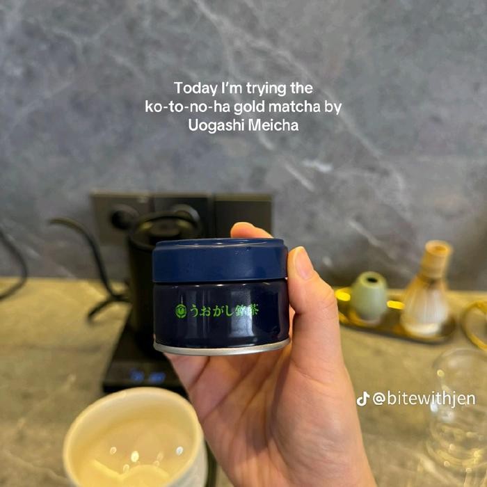 

UOGASHI MEICHA Matcha Powder Ceremonial Grade Japan Bubuk Matcha Jepang