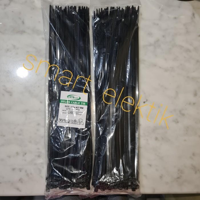 

ID KABEL TIES 4.8MMX40CM HITAM / TALI TIS 4.8 MM X 400MM / TALI TIS 40CM