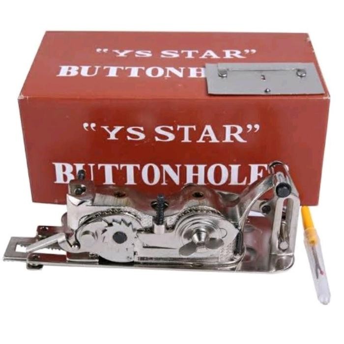 YS STAR / ALAT LUBANG KANCING/NASKAT MESIN JAHIT BUTTERFLY/HITAM