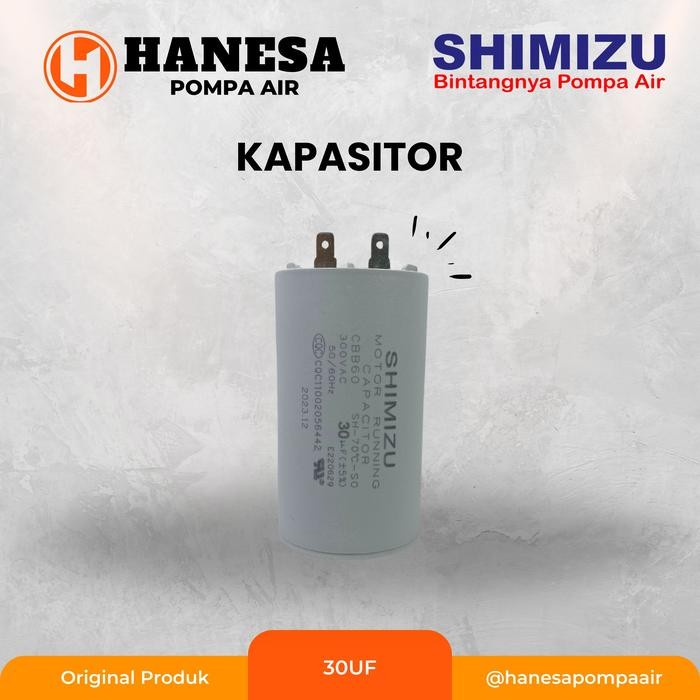 KAPASITOR SHIMIZU 30 UF / SHIMIZU CAPACITOR 30 UF
