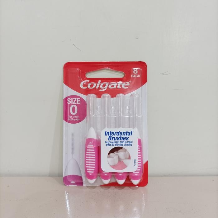 

Colgate Interdental Brushes Size 0 8 Pack