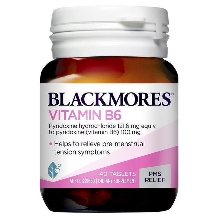 

Blackmores Vitamin B6 40 Tablets