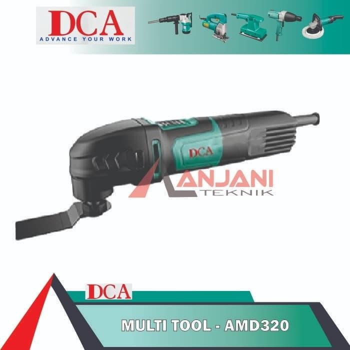 DCA AMD 320 MESIN MULTI CUTTER OSKILASI / MULTI TOOL AMD320