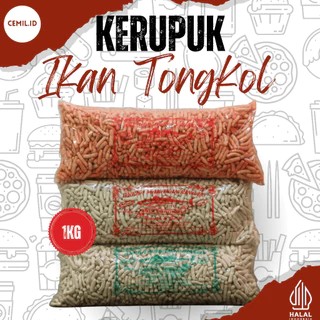 

Kerupuk Ikan Tongkol Asli 1KG - Gurih Renyah, Cocok Untuk Cemilan Atau Lauk Harian