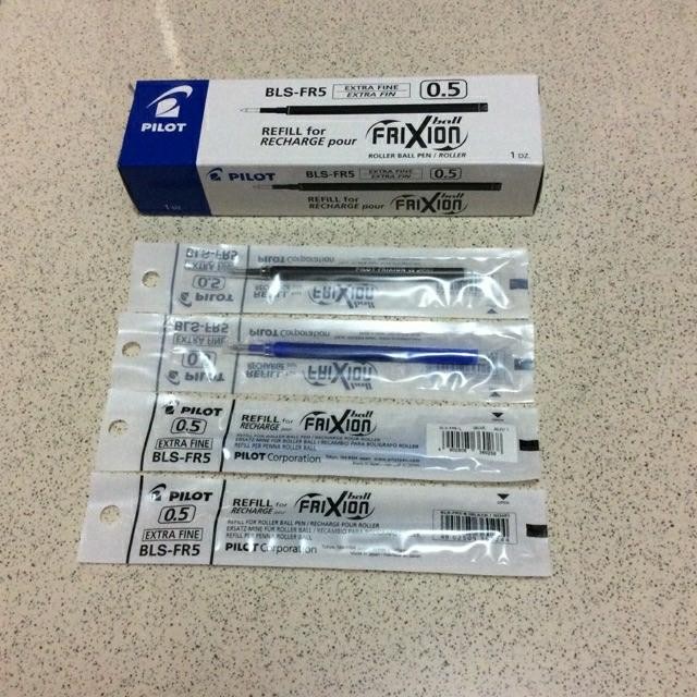 

New Refill Pulpen Pilot Frixion 0.5 BLS-FR5 / Refill Pulpen Frixion Pilot