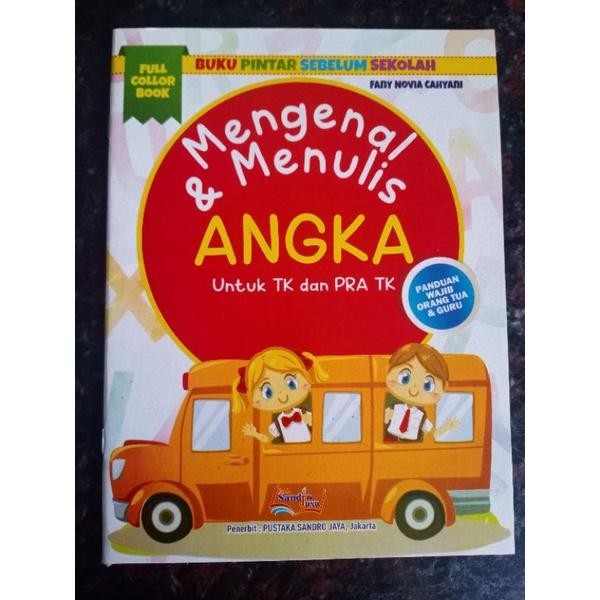 

New Buku Anak Mengenal dan Menulis Huruf Abjad dan Angka Untuk Tk/Pra TK (SDO) Soft Cover